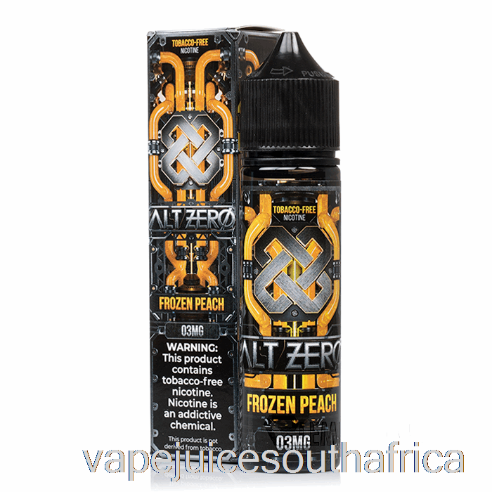 Vape Juice South Africa Frozen Peach - Alt Zero - 60Ml 3Mg